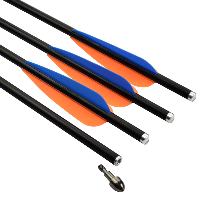 Elong Εξωτερική 117001 17inch 8850 Fiberglass Bolt Τοξοβολία Σκοποβολή Εξοπλισμός Σχολή Bolt