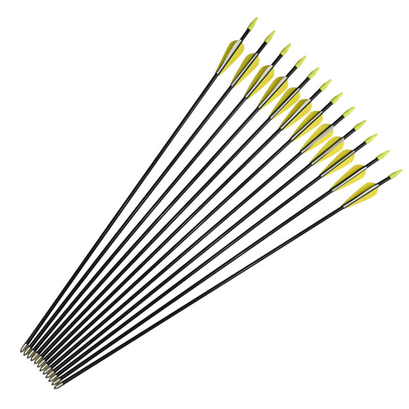 Elong Outdoor 110010 ID5mm 30inch Fiberglass arrow TPU Vanes Archery Σκοποβολή