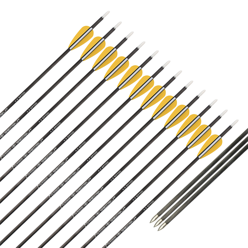 Elong Εξωτερική 110322 ID4.2mm SP700 Arrow Arrow Arrow Arrow Recurve Bow Shooting
