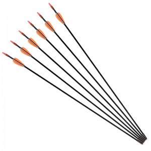 Elong Outdoor 113179 26inch ID4MM Fiberglass arrow Τοξοβολία Επαναφέρει την πρακτική γυρίσματα τόξο