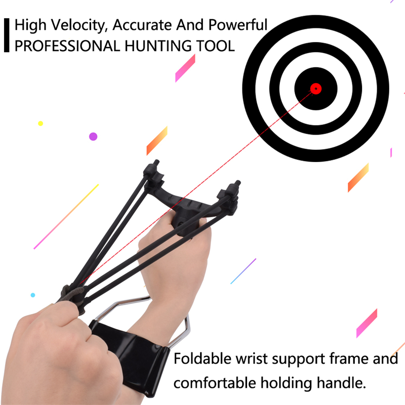 Elong Outdoor 3100G8-03 Επαγγελματικό Slingshot Σετ, υπαίθρια κυνήγι Sling Shot με υψηλής ταχύτητας Catapult για ενήλικες και παιδιά