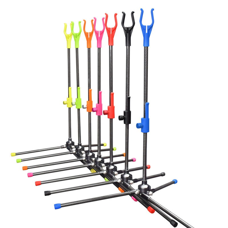 Nika Τοξοβολία 46St06 3K Carbon Recurve Bow Stand για Achery Recurve Bow Holder