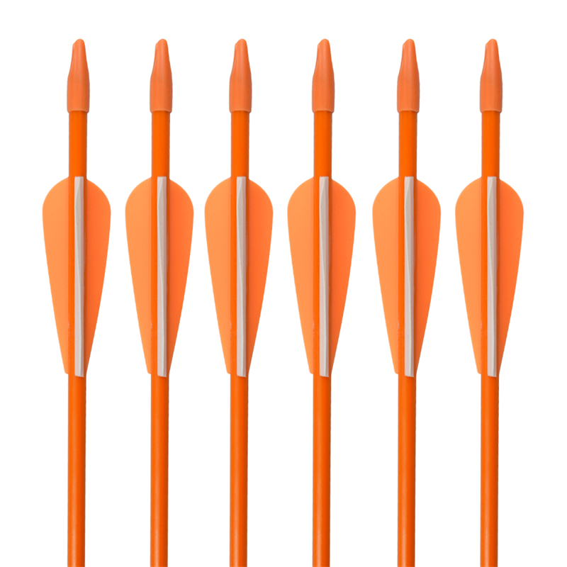 Elong Outdoor 110103 Fiberglass arrow ID5MM 26inch Τοξοβολία Target πρακτική βέλη επαναλαμβανόμενες γυρίσματα τόξο