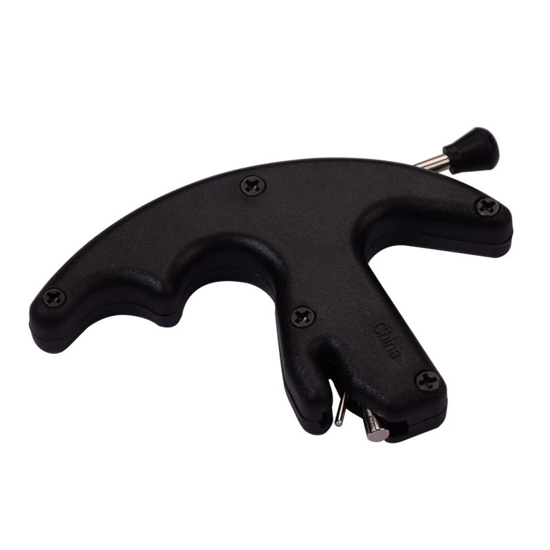 Elong Outdoor 42ra01-BK Μαύρο χρώμα αντίχειρα Απελευθέρωση Aid Aid Assery Σύνθεση Bow Shooting AIDS