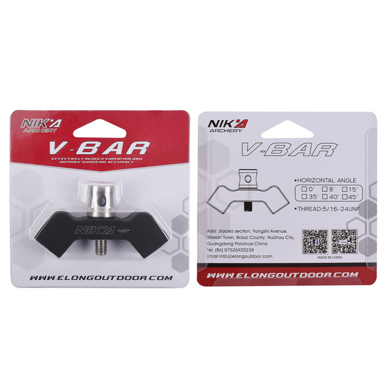 Nika Archery 240030-02 0degree 40degree τοξοβολία Recurve Bow Stabilizer V-Bar