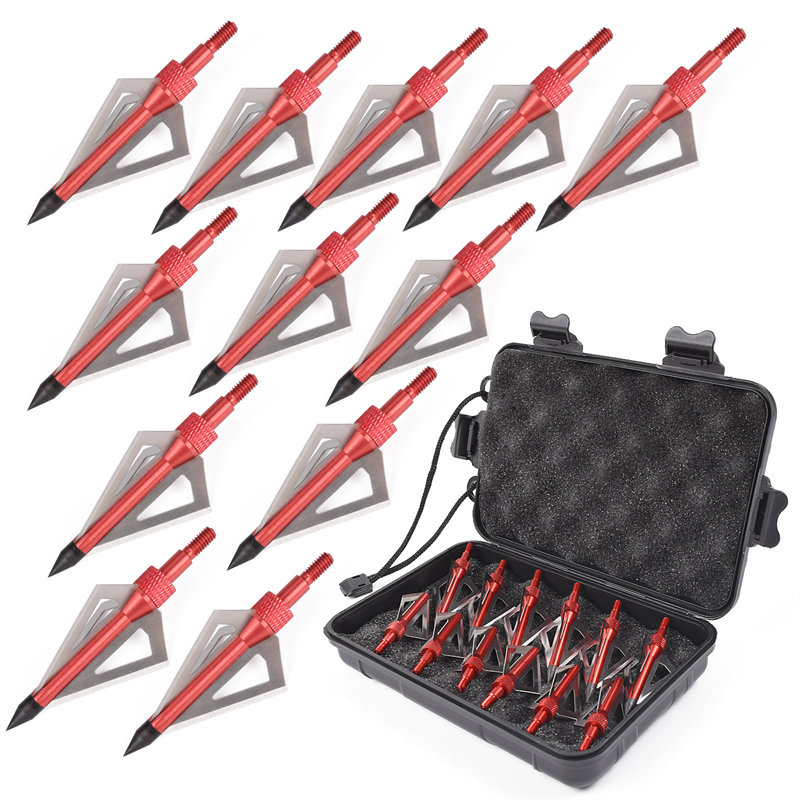 Elongarrow 15B005 100Grain Broadhead Arrow Συμβουλές κυνήγι Βέρες βέλος Broadheads