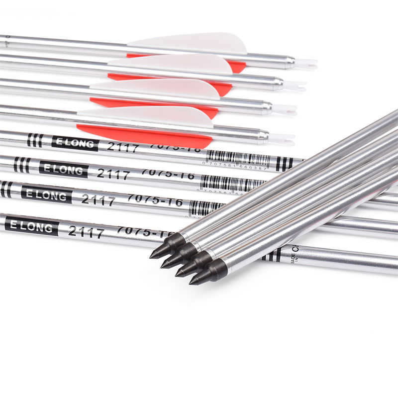 Aluminum arrows for archers shooting